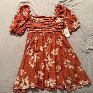 Floral Babydoll Dress